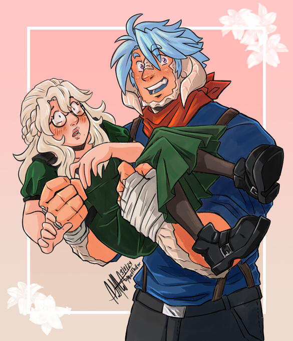 Colored + add. character